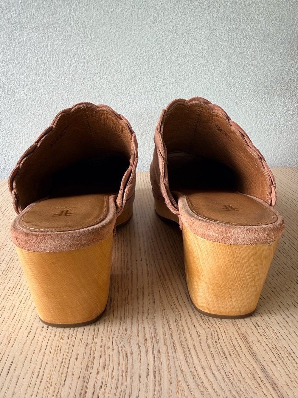 Frye Mille braided suede mule clogs - Picture 8 of 11